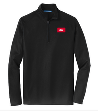 Load image into Gallery viewer, Dice 1/2-Zip Pinpoint Mesh Pullover unisex SMALL